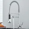 Wasserhahn Küche Ausziehbar Küchenarmatur mit Zwei Auslauf Produktbild-Vorschau 10