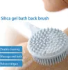 Mimoriadne mäkká silikónová kefa do sprchy, kefa do vane s Náhľad obrázku produktu 3