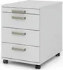 Rollcontainer Anssi | Grau | HxBxT 59x42,8x58cm | Produktbild-Vorschau 1