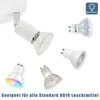 ZMH LED stropné svietidlo 4 plamene biele stropné svietidlo Náhľad obrázku produktu 9
