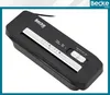 A black paper shredder is shown from a diagonal angle on a white background. Náhľad obrázku produktu