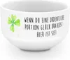 Mr. & Mrs. Panda Schüssel Blume Kleeblatt - Weiß - Produktbild-Vorschau 1
