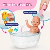 BABY born, Badewanne für Puppen mit Dusch-, Farbwechsel- Produktbild-Vorschau 4