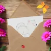 Mr. & Mrs. Panda Grußkarte Spitz Moment - Weiß - Geschenk, Produktbild-Vorschau 3