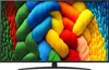 A television screen displaying a colorful abstract image of yarn. Voir les images du produit