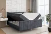 ALTDECOR Boxspringbett mit Silber Füßen, Matratze und Produktbild-Vorschau 3
