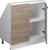 Szafka kuchenna na dach skośny Vicco R-Line Sonoma 80 cm z Podgląd zdjęcia produktu 4