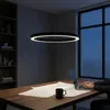 XUDO Pendelleuchte 22W Schwarz, Dimmbar mit Fernbedienung, Produktbild-Vorschau 6