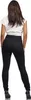 Tazzio Damen Skinny Fit High Waist Jeans F101 (Schwarz, 48) Produktbild-Vorschau 3