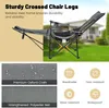 GOPLUS 2 in 1 Campingstuhl faltbar, Angelstuhl mit Produktbild-Vorschau 8