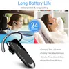 Collage showing people using Bluetooth headphones in different settings, with product details and battery life information. Produktbild-Vorschau
