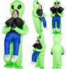 Costume gonfiabile alieno verde costume alieno divertente Anteprima dell’immagine prodotto 7