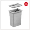 Hailo Inneneimer 1075959 mit Deckel hellgrau 8 L 226 x 156 Produktbild-Vorschau 7