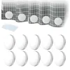 10 Stück Magnetische Duschvorhang Gewichte, 4 cm Rund, Produktbild-Vorschau 3