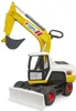 Bruder 03413 Mobilní bagr (žlutý/bílý) Náhled obrázku produktu 19