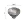 LED žárovka Classic MR16 / GU5,3 / 4,5 W (31 W) / 380 lm / neutrální bílá Produktbild-Vorschau