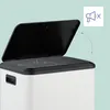 Poubelle Relaxdays 2 x 15 litres, poubelle de cuisine avec Voir les images du produit 2
