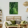 Leinwandbild Pfad durch grünen Wald 60x90 Feeby Grün bild Produktbild-Vorschau 2