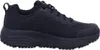 A black Skechers work shoe is shown from the side against a white background. Produktbild-Vorschau