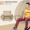 Outsunny Eiförmiger Hängesessel für den Außenbereich, Produktbild-Vorschau 5