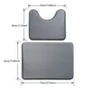 2-teiliges Badematten-Set 50 × 70 cm Memory Foam Soft Produktbild-Vorschau 4