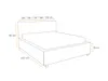 Doppelbett TIBOR – 160x200, grün Produktbild-Vorschau 3