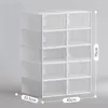 Schuhschränke, 10 Stapelbare Schuhboxen, Transparent Produktbild-Vorschau 9