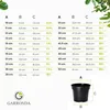 Pot de fleurs Garronda GD-0025 (1 pièce - noir, ⌀ 15 cm, H Voir les images du produit 6