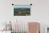 MuchoWow® Wandteppich Wandbehang Luftaufnahme des Tempels Produktbild-Vorschau 2