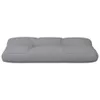 vidaXL Paletový vankúš sivý 80x40x12 cm Látka Náhľad obrázku produktu 5