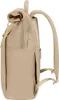 Side view of a beige backpack. Produktbild-Vorschau