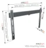 Vogels ELITE TVM 5605 schwarz Extrem flache Produktbild-Vorschau 1