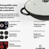 ToCi Wok, Poele Wok Induction avec Couvercle, Woks et Voir les images du produit 3