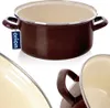HNEDÝ smaltovaný hrniec 24 cm, 4 l Náhľad obrázku produktu 7