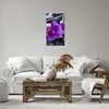 Bild auf Leinwand - Leinwandbild - Blumen Steine Violett Produktbild-Vorschau 6