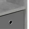 vidaXL Credenza laterale, grigio cemento, 88,5 x 27,5 x Anteprima dell’immagine prodotto 11