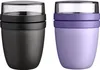 Mepal | Lunchpot Ellipse Mixed | Nordic Black + Vivid Lilac Produktbild-Vorschau 1