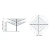 Brabantia 100260, Wäscheständer, Silber, 220 mm, 220 mm, Produktbild-Vorschau 9