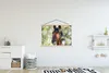 MuchoWow® Textilposter Pferde - Blüte - Frühling - Tiere Produktbild-Vorschau 2