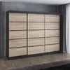 Schwebetürenschrank, 3-türig Schrank 200 cm mit 4 Produktbild-Vorschau 2