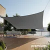 Voile d’ombrage SUNNY - 3 x 5 m, gris Voir les images du produit 7