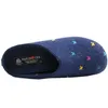 Haflinger Damen Hausschuh Pantoffel Wollfilz Stickerei Produktbild-Vorschau 3