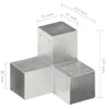vidaXL Pfostenverbinder Y-Form Verzinktes Metall 91 x 91 mm Produktbild-Vorschau 4