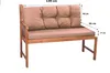 Cuscino per panca 120 x 50 x 40 Beige | cuscino per panca Anteprima dell’immagine prodotto 2
