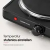 Gourmetmaxx 14430, Schwarz, Arbeitsplatte, 23 cm, Produktbild-Vorschau 10