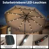 Parasol ogrodowy COSTWAY 300 cm z oświetleniem LED, 8 Podgląd zdjęcia produktu 5