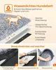 Diagram and lifestyle shots of a waterproof dog bed, showing its layers and how to wash it. Produktbild-Vorschau