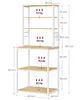 A diagram of a kitchen rack with dimensions and weight capacities. Náhled obrázku produktu