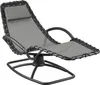 tectake® Gartenliege Toulon, ergonomisch, Schwingfunktion Produktbild-Vorschau 1