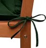 Beautissu 2X Comodo telo mare Deckchair, 200x50x8 cm, verde Anteprima dell’immagine prodotto 3